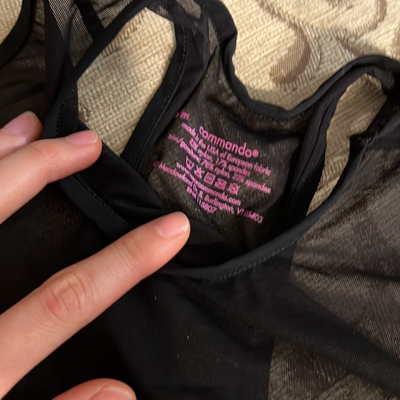 NWOT Commando Chic Mesh Racerback Bra - Picture 4 of 5